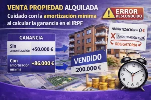 Venta de propiedad y ganancia fiscal