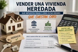 Información sobre venta de herencia