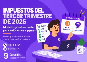 impuestos tercer trimestre 2026