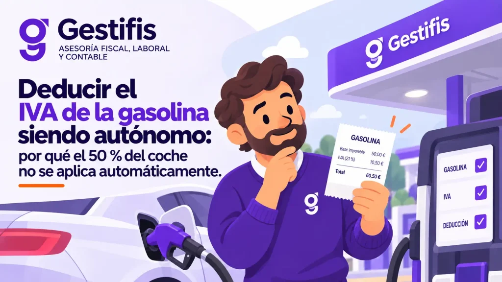 deducir la gasolina los autonomos